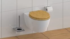 SCHÜTTE WC-Bril 81101 NATURAL BAMBOO - Massief Bamboe - Soft Close - Verchroomde Scharnieren -Grohe Winkel 1200x675 24