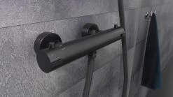 SCHÜTTE London Thermostatische Douchekraan - Hartafstand 120 Mm - Zwart Mat -Grohe Winkel 1200x675 32