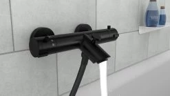 SCHÜTTE London Thermostatische Badkraan - Hartafstand 150 Mm - Zwart Mat -Grohe Winkel 1200x675 42