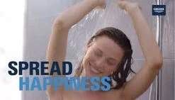 GROHE Rainshower Smartactive Cube 130 Douchekop - Ø 13cm - EcoJoy® - 3 Straalsoorten - 26582000 -Grohe Winkel 1200x685