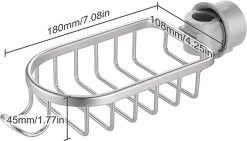 MLN Basics® Doucherek | Chroom | Zonder Boren Of Zuignap -Grohe Winkel 1200x686 9