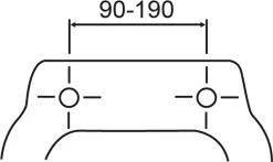 WENKO WC Bril Sindia - Wit Duroplast - Easy-Close Sluiting - Fix-Clip Bevestiging In RVS - Belastbaar Tot 300 Kg - Toiletbril - Toiletzitting -Grohe Winkel 1200x714