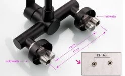 Merkloos Inbouw Wastafelkraan 8654-CB - Muurkraan - RVS - Mat Zwart -Grohe Winkel 1200x733