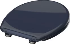 SCHÜTTE WC-Bril 82304 ANTHRAZIT - Duroplast - Soft Close - Afklikbaar - RVS-Scharnieren - Gelakt - Antraciet -Grohe Winkel 1200x760