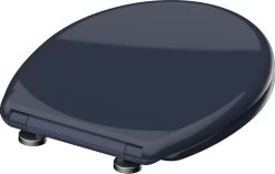 SCHÜTTE WC-Bril 82304 ANTHRAZIT - Duroplast - Soft Close - Afklikbaar - RVS-Scharnieren - Gelakt - Antraciet -Grohe Winkel 1200x761 2