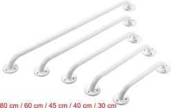 Wandbeugel Wit Metaal 80 Cm. Handgreep / Wandgreep Voor Badkamer / Douche / Toilet. Toiletbeugel / Badgreep / Douchegreep 5 Wandbeugel Wit Metaal 80 Cm. Handgreep / Wandgreep Voor Badkamer / Douche / Toilet. Toiletbeugel / Badgreep / Douchegreep -Grohe Winkel 1200x764