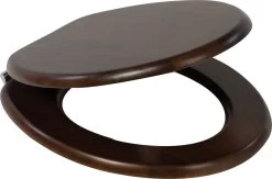 Plieger Classic Toiletbril – Wc Bril Massief Hout Noten – Wc Brillen Met Deksel – Met Bevestigingsset -Grohe Winkel 1200x791 1