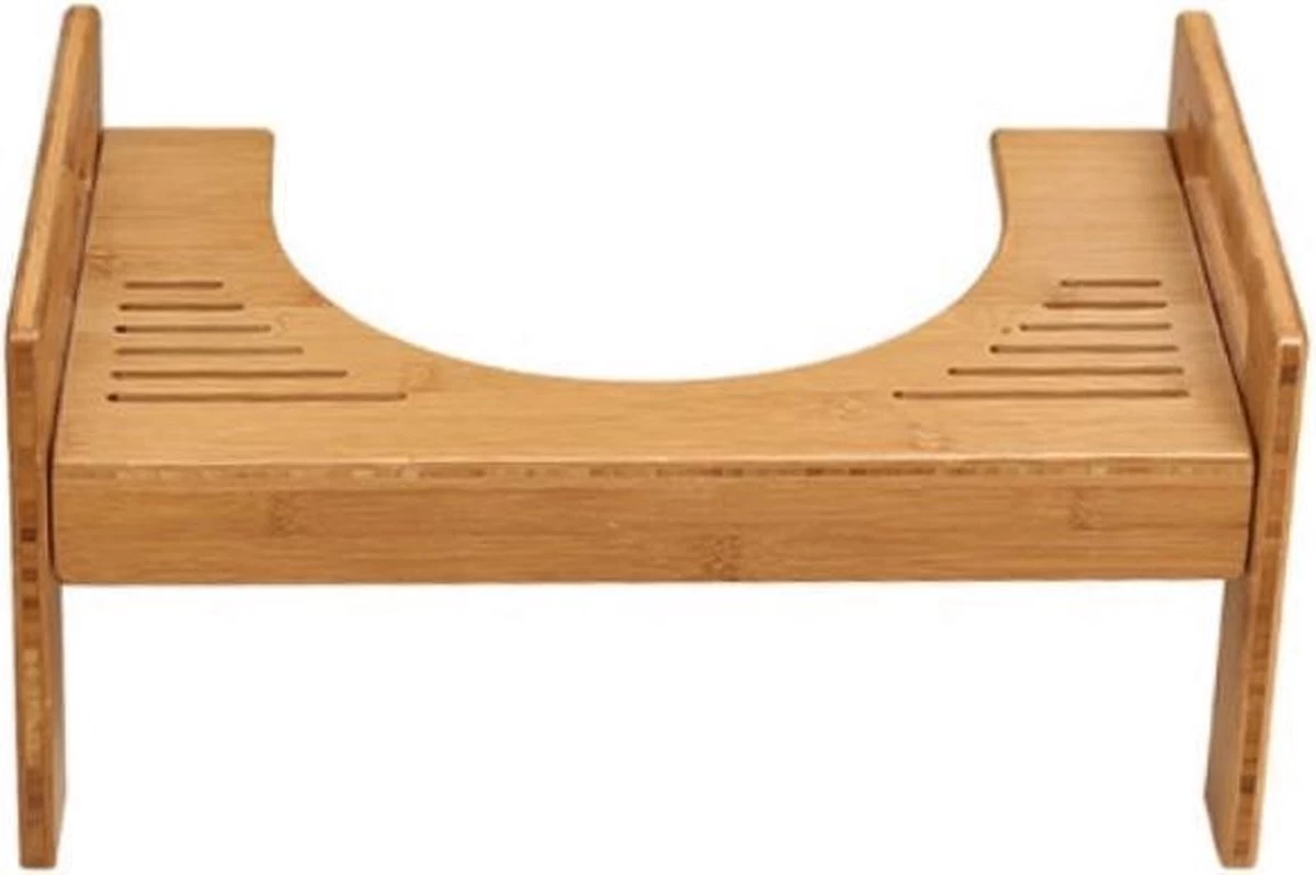 Merkloos Decopatent® Bamboe Toiletkrukje - WC Krukje - Juiste Zithouding Op Het Toilet - Betere Stoelgang Door Natuurlijke Hurkhouding 3 Merkloos Decopatent® Bamboe Toiletkrukje - WC Krukje - Juiste Zithouding Op Het Toilet - Betere Stoelgang Door Natuurlijke Hurkhouding - Image 3
