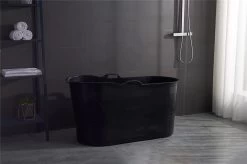 LIFEBATH - Zitbad Mira - Bath Bucket XL - 400L - Ligbad 122 Cm - Zwart -Grohe Winkel 1200x799 10