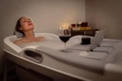 HelloBath Opvouwbaar Zitbad - Bath Bucket - 148cm - 220L - Extra Lang - Incl. Badkussen & Opberghoes -Grohe Winkel 1200x800 24