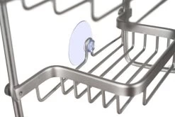 SIEPS Luxe Doucherek Zilver - Doucherek Zonder Boren - Doucherek Hangend - Doucherekje - Doucherekjes - Aluminium -Grohe Winkel 1200x800 68