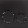Bedieningsplaat StarBlueDisc Doppio 35 TBV Geberit UP100 UP320 UP300 UP700 UP720 Mat Zwart
