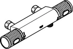 GROHE Grohtherm 1000 Performance Thermostatische Douchekraan - 12cm - Zonder Koppelingen - Chroom - 34778000 -Grohe Winkel 1200x808 4