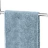 Tatkraft John - Zelkflevende Handdoekstang - Vaatdoek/Keukengerei/Handdoeken Stang Houder Rek Handdoekenrek Muur Steun - Wand Ophangsysteem Voor In De Keuken/Badkamer/Keukenkast - Handdoekrek Handdoekenstang - Zonder Boren - Geborsteld RVS - 40CM