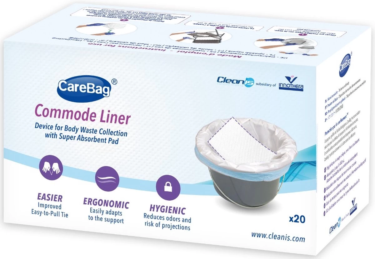 Huikeshoven Care Bag Classic Small Rol - 20 Stuks - Incontinentie 1 Huikeshoven Care Bag Classic Small Rol - 20 Stuks - Incontinentie