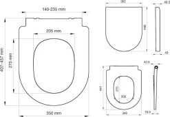 Tiger Memphis - Toiletbril Met Deksel - WC Bril - Duroplast Wit -Grohe Winkel 1200x832