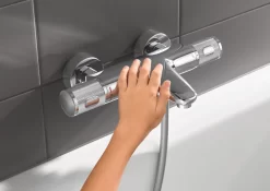 GROHE QuickFix Precision Feel Themostatische Badkraan - EcoJoy® - CoolTouch - 15 Cm - Met Koppelingen - Chroom - 34788000 -Grohe Winkel 1200x849 6