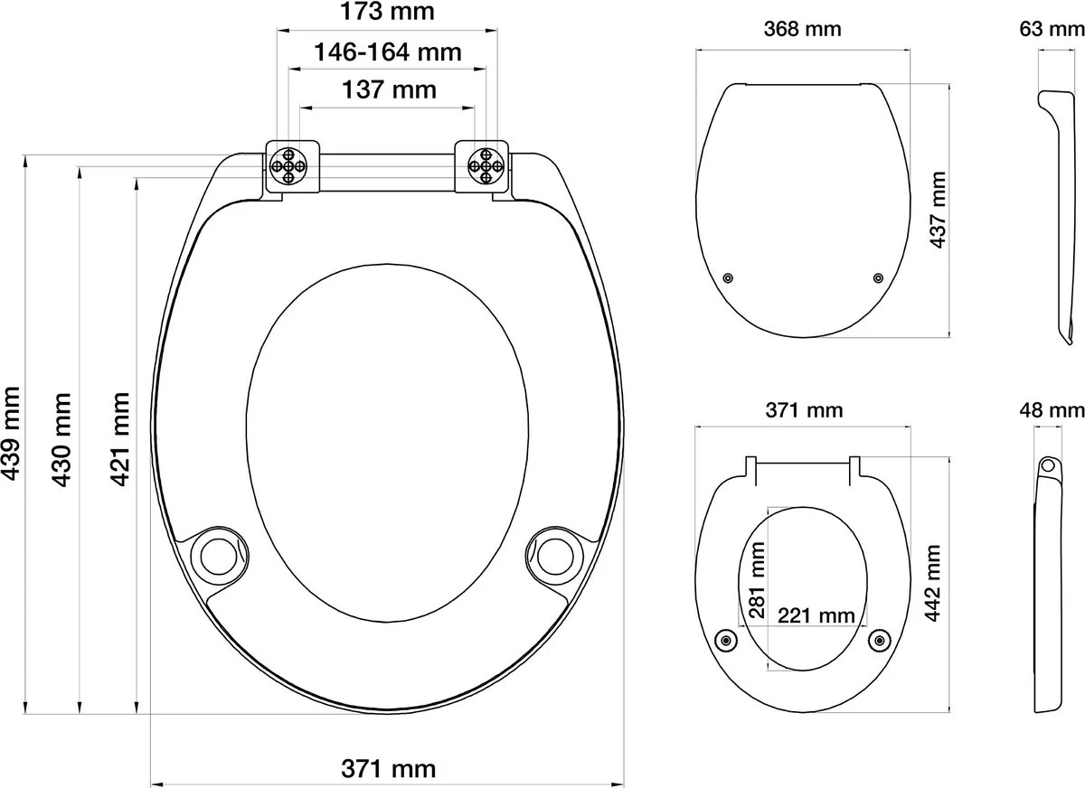Tiger Comfort Care - Toiletbril Met Deksel - WC Bril - Softclose - Toiletverhoger 5 Cm - Duroplast Wit 2 Tiger Comfort Care - Toiletbril Met Deksel - WC Bril - Softclose - Toiletverhoger 5 Cm - Duroplast Wit - Image 2