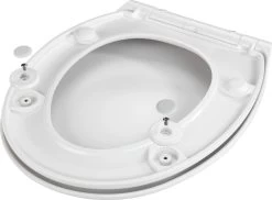 WENKO WC Bril Gubbio - Antibacterieel Wit Duroplast - Easy-Close Sluiting - Fix-Clip Bevestiging In RVS - Belastbaar Tot 350 Kg - Toiletbril - Toiletzitting -Grohe Winkel 1200x885 2