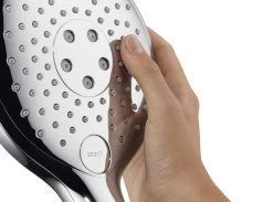 Hansgrohe Raindance Select S - Handdouche 150 3jet - Chroom -Grohe Winkel 1200x887