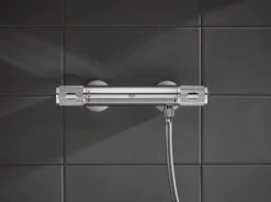 GROHE Grohtherm 1000 Performance Thermostatische Douchekraan - 15cm - Met Koppelingen - EcoJoy® - Chroom - 34776000 -Grohe Winkel 1200x895 1