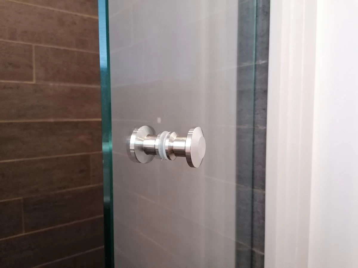 Luxe RVS Douchedeur Knop - Deurknopgarnituur – Douchedeur Handvat / Douchedeurknop / Deurknop RVS / Zilverkleur Type Elegant 4 Luxe RVS Douchedeur Knop - Deurknopgarnituur – Douchedeur Handvat / Douchedeurknop / Deurknop RVS / Zilverkleur Type Elegant - Image 4