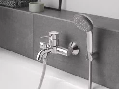 GROHE QuickFix Vitalio Start II 100 Waterbesparende Douchekop - ø 10 Cm - Met Wanddouchehouder - Chroom - 27950000 -Grohe Winkel 1200x900 2