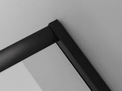 Merkloos Douchecabine Vierkant - 90x90x200cm 6 Mm - Nano Anti Kalk Veiligheidsglas - Zwart Aluminium Omlijsting -Grohe Winkel 1200x900 42