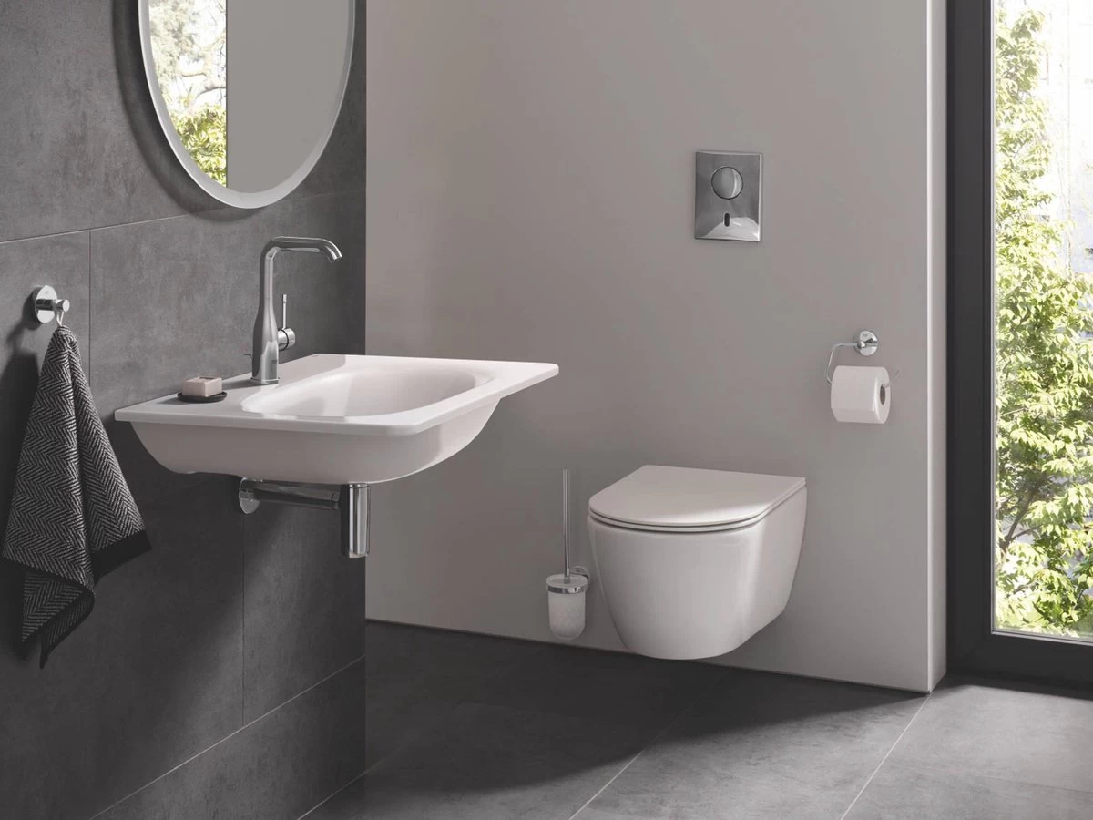 GROHE Essentials Toiletborstelset (wandmodel) - Chroom 5 GROHE Essentials Toiletborstelset (wandmodel) - Chroom - Image 5