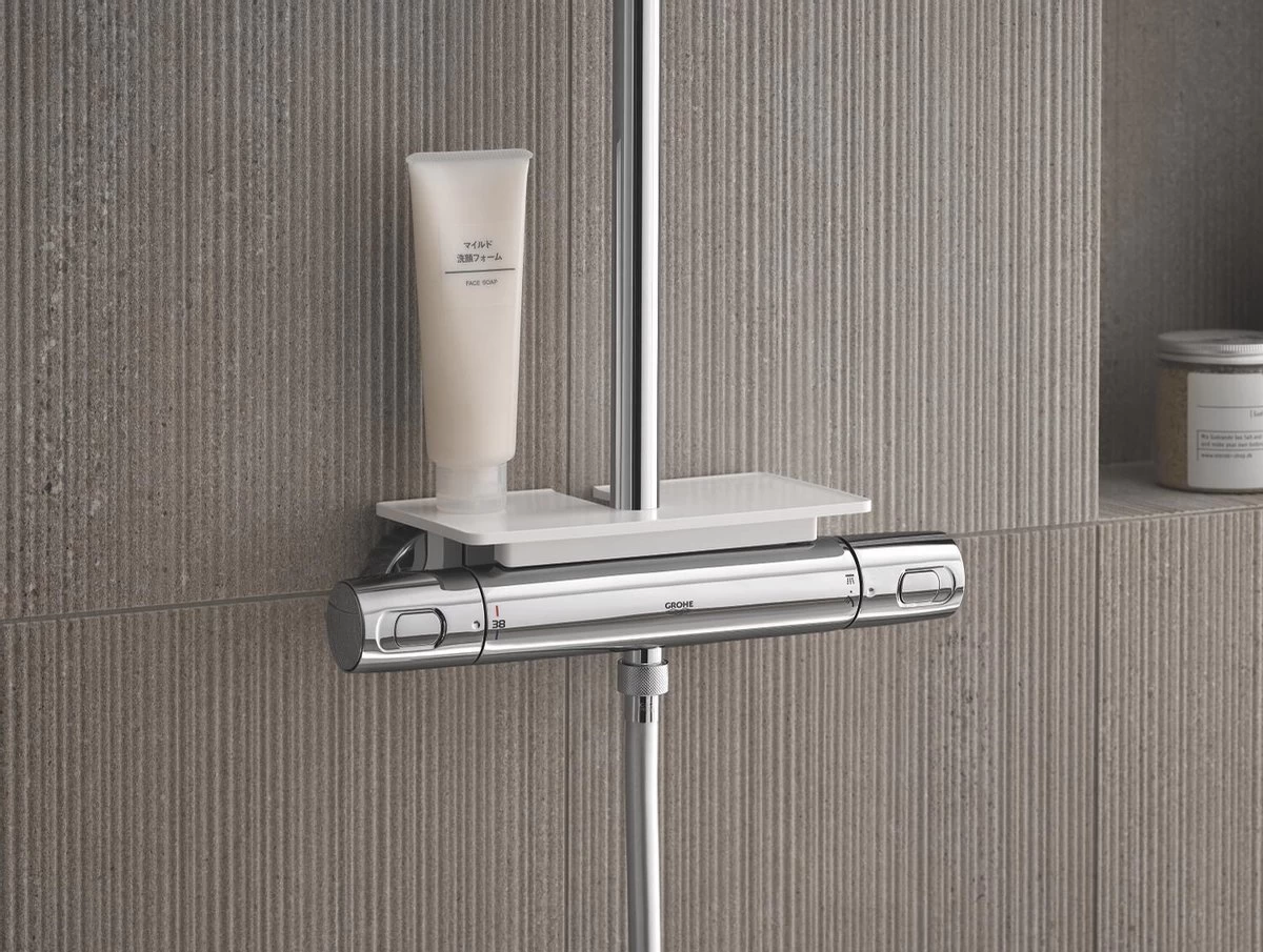 GROHE QuickFix Vitalio Joy 310 Regendouche - CoolTouch - Met Planchet - ø 31 Cm - Chroom 5 GROHE QuickFix Vitalio Joy 310 Regendouche - CoolTouch - Met Planchet - ø 31 Cm - Chroom - Image 5