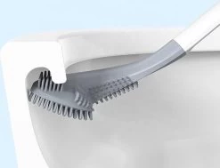 Bradey Toiletborstel Siliconen - WC Borstel Met Houder - Optimale Hygiëne - Golfclub-vorm - Komt In Alle Hoeken -Grohe Winkel 1200x916 2
