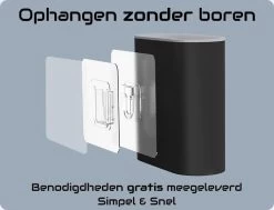 Luxe WC Borstel Met Houder - Flexibele WC Borstel Van Siliconen - Inclusief Montagesysteem - Staand Of Hangend - Toiletborstel -Grohe Winkel 1200x916 3