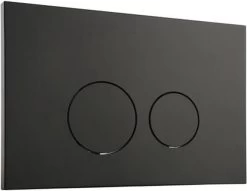 QeramiQ Push Bedieningspaneel Toilet - Frontbediening - Mat Zwart - Voor Geberit UP320/UP720 -Grohe Winkel 1200x928 1