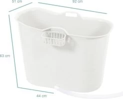Zitbad Voor Volwassenen - Bath Bucket - Wit - 200L -Grohe Winkel 1200x962 1
