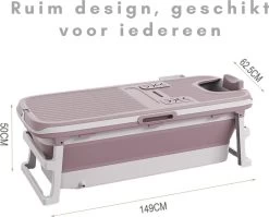 Livista® - Opvouwbaar Bad - Roze - Zitbad - Inklapbaar - Bath Bucket - 150 CM LANG - XL - Incl. Thermometer & Onderwater LED Lichten -Grohe Winkel 1200x968 1