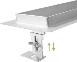 Douchegoot RVS FLENS - 80 CM - Met Uitneembaar Sifon & Uitneembaar Haarfilter -Grohe Winkel 1200x968