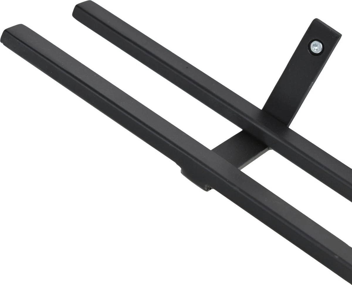 LOFT42 Jef Reserverolhouder - Zwart Metaal - 51x10x13 4 LOFT42 Jef Reserverolhouder - Zwart Metaal - 51x10x13 - Image 4