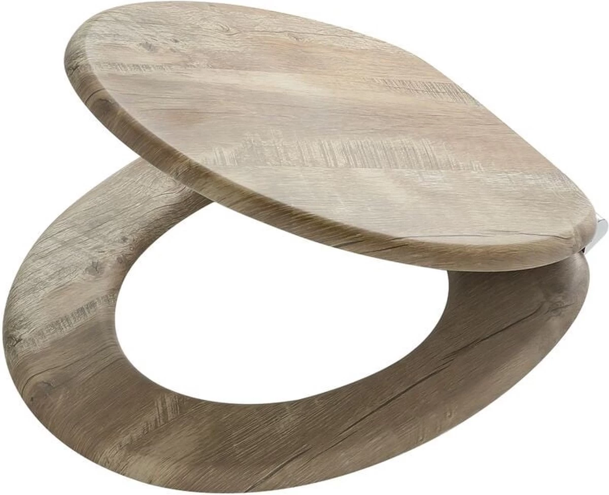 Tiger Hetta - Toiletbril Met Deksel - WC Bril - MDF - Bruin 15 Tiger Hetta - Toiletbril Met Deksel - WC Bril - MDF - Bruin - Image 15