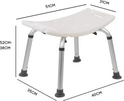 Life&Home Douchekruk - 6 Hoogtes - Douchestoel - Handgrepen - Max 130 Kg - Douchekophouder 13 Life&Home Douchekruk - 6 Hoogtes - Douchestoel - Handgrepen - Max 130 Kg - Douchekophouder -Grohe Winkel 1200x980 1