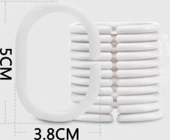 Su.B.dgn Douchegordijn 120x180 Anti Schimmel Polyester Badkamer Douchegordijn Wasbaar Met 12 Ringenl | Grijs Vierkant -Grohe Winkel 1200x984