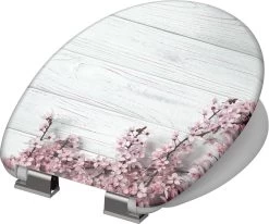 SCHÜTTE WC-Bril 82197 FLOWERS & WOOD - Duroplast - Soft Close - Verchroomde Scharnieren - Decor - 1-zijdige Print 12 SCHÜTTE WC-Bril 82197 FLOWERS & WOOD - Duroplast - Soft Close - Verchroomde Scharnieren - Decor - 1-zijdige Print -Grohe Winkel 1200x999 2