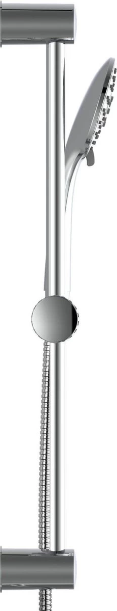 SCHÜTTE Napoli Doucheset Met Handdouche - 60 Cm Glijstang - 3 Standen - Chroom 6 SCHÜTTE Napoli Doucheset Met Handdouche - 60 Cm Glijstang - 3 Standen - Chroom - Image 6