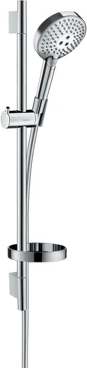 Hansgrohe Raindance Select S Doucheset 120 3jet PowderRain Met Unica'S Puro Glijstang 65 Cm Chroom 1 Hansgrohe Raindance Select S Doucheset 120 3jet PowderRain Met Unica'S Puro Glijstang 65 Cm Chroom