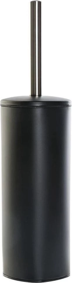 Toiletborstel Zwart Met Houder Van Kunststof 38 Cm - Wc-borstels