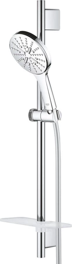 GROHE Rainshower SmartActive 130 Glijstangset - 60 Cm - Met Zeepschaal - Chroom - 26575000 -Grohe Winkel 331x1200