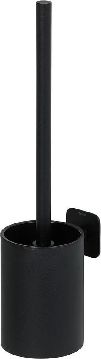 Tiger Colar - Toiletborstel Met Houder - Zwart 1 Tiger Colar - Toiletborstel Met Houder - Zwart