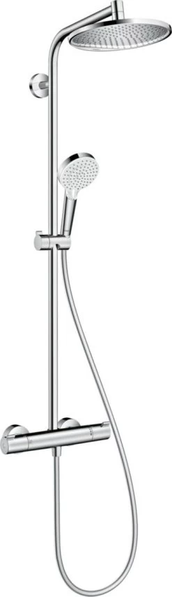 Hansgrohe Crometta S 240 Showerpipe - 1jet - Incl. Thermostaat - Chroom