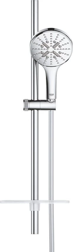 GROHE Rainshower SmartActive 130 Glijstangset - 60 Cm - Met Zeepschaal - Chroom - 26575000 -Grohe Winkel 349x1200 1