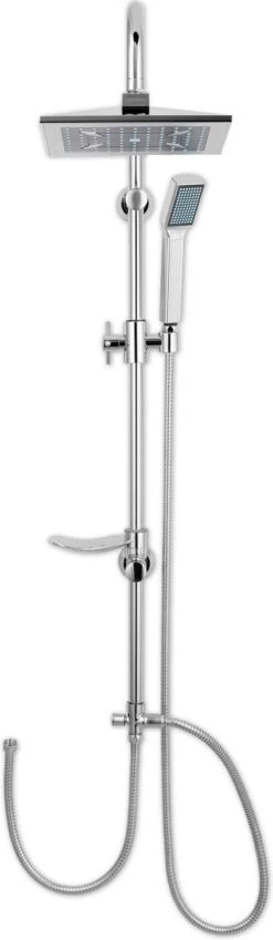 Lifa Bathing Zilveren Douchesysteem - Verstelbare Doucheset - RVS En ABS - Regendouche En Handdouche - Chroom - Incl. Bevestigingsmateriaal 12 Lifa Bathing Zilveren Douchesysteem - Verstelbare Doucheset - RVS En ABS - Regendouche En Handdouche - Chroom - Incl. Bevestigingsmateriaal -Grohe Winkel 349x1200