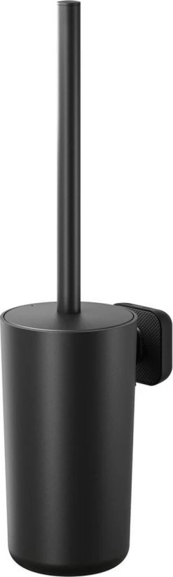 Tiger Carv - Toiletborstel Met Houder - Zwart